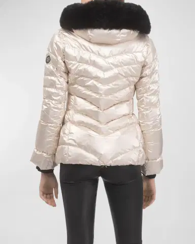 Gorski Apres-Ski Jacket With Detachable Toscana Lamb Shearling Hood Trim | Thumbnail 4 Gorski Apres-Ski Jacket With Detachable Toscana Lamb Shearling Hood Trim | Thumbnail 4