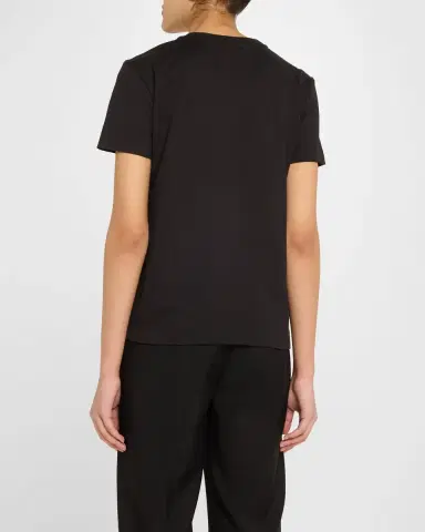 Dolce & Gabbana Crystal Logo T-Shirt | Thumbnail 3