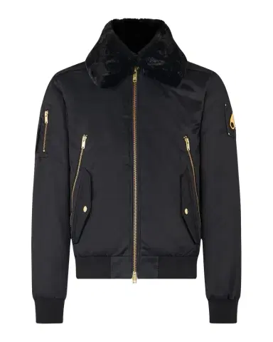 Moose Knuckles Men's Courville Bunny Bomber Jacket | Thumbnail 1 Moose Knuckles Men's Courville Bunny Bomber Jacket | Thumbnail 1