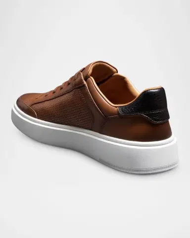 Allen Edmonds Men's Oliver Leather Slip-On Sneakers | Thumbnail 3 Allen Edmonds Men's Oliver Leather Slip-On Sneakers | Thumbnail 3