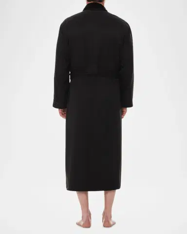 Majestic International Men's Westmount Microfiber-Lined Robe | Thumbnail 2 Majestic International Men's Westmount Microfiber-Lined Robe | Thumbnail 2