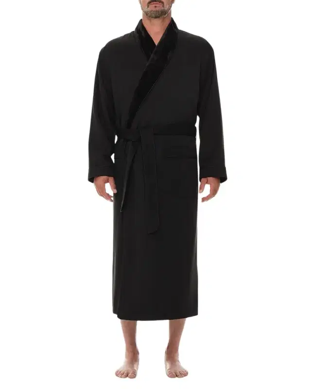 Majestic International Men 's Westmount Microfiber-Lined Robe