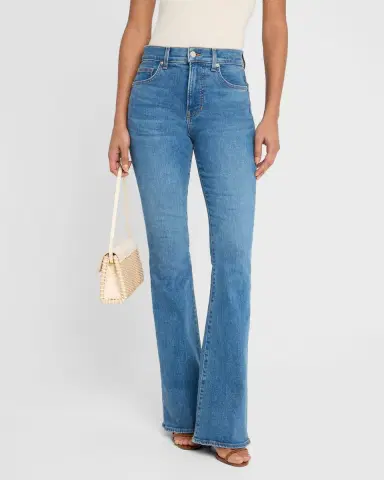 Veronica Beard Beverly High-Rise Skinny Flare Jeans | Thumbnail 4