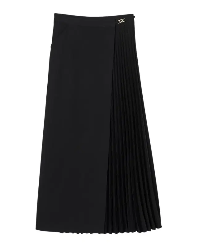 Souvenir Pleated Midi Skirt