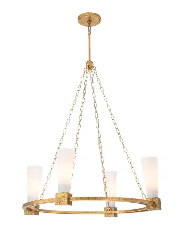 Lucas McKearn Kristy 33" 4-Light Chandelier