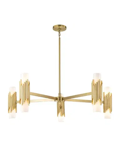 Lucas McKearn Marvel 42" 10-Light Chandelier | Thumbnail 1