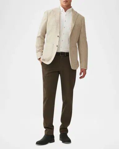 Rodd & Gunn Men's Mt Mason Melton Wool Jacket | Thumbnail 2