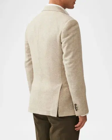 Rodd & Gunn Men's Mt Mason Melton Wool Jacket | Thumbnail 3