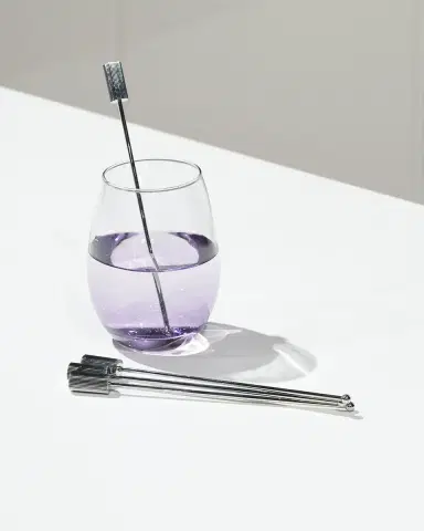 Anna New York Striations Drink Stirrers, Set of 4 | Thumbnail 2 Anna New York Striations Drink Stirrers, Set of 4 | Thumbnail 2