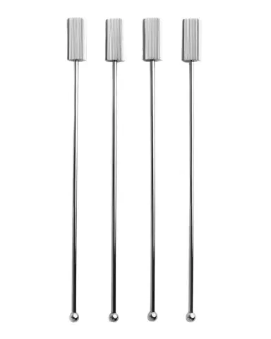 Anna New York Striations Drink Stirrers, Set of 4 | Thumbnail 1 Anna New York Striations Drink Stirrers, Set of 4 | Thumbnail 1