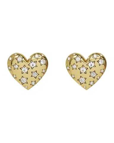 Lele Sadoughi Celestial Heart Button Earrings | Thumbnail 1