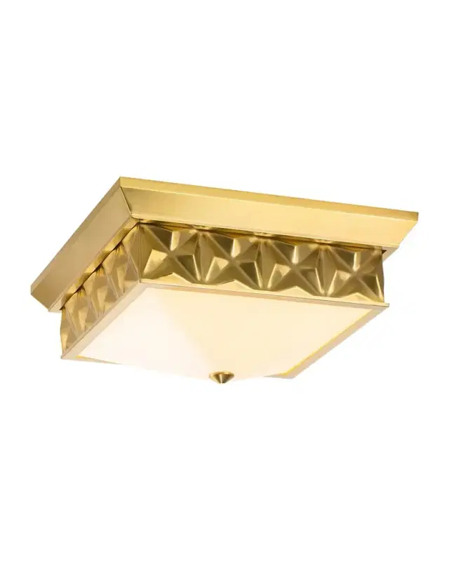 Lucas McKearn Alpha 15" 4-Light Flush Mount