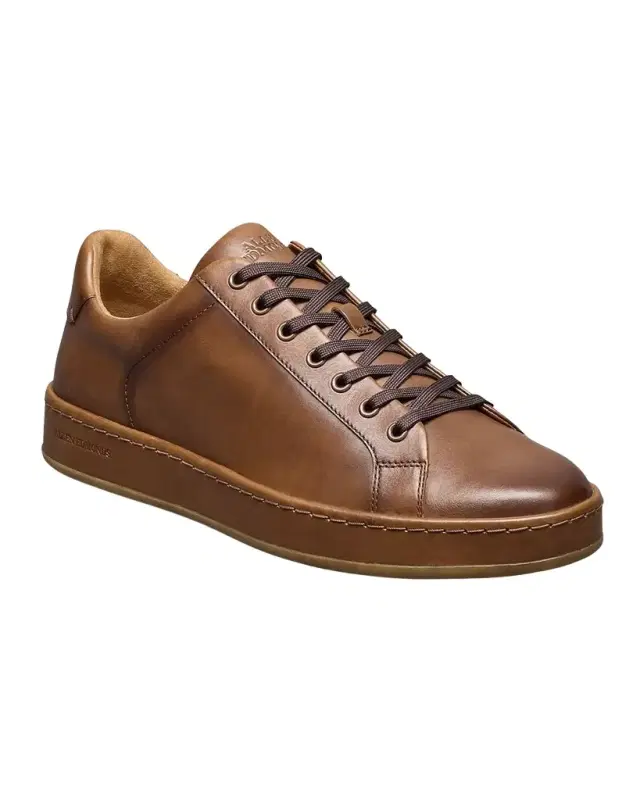 Men's Barnes Leather Low-Top Sneakers Men's Barnes Leather Low-Top Sneakers