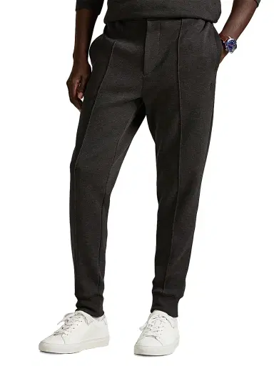Polo Ralph Lauren Men's Lightweight Mesh Joggers - Dark Charcoal Heather | Thumbnail 3 Polo Ralph Lauren Men's Lightweight Mesh Joggers - Dark Charcoal Heather | Thumbnail 3
