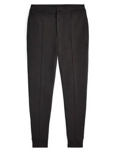 Polo Ralph Lauren Men's Lightweight Mesh Joggers - Dark Charcoal Heather | Thumbnail 1 Polo Ralph Lauren Men's Lightweight Mesh Joggers - Dark Charcoal Heather | Thumbnail 1