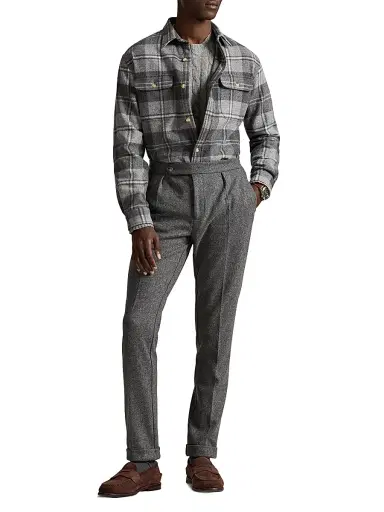 Polo Ralph Lauren Men's Plaid Wool Flannel Shirt | Thumbnail 2