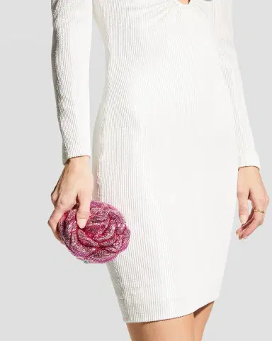 Judith Leiber Couture Rose Josephine Crystal Clutch Bag | Thumbnail 4 Judith Leiber Couture Rose Josephine Crystal Clutch Bag | Thumbnail 4