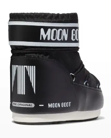 Moon Boot Classic Bicolor Lace-Up Short Snow Boots | Thumbnail 2