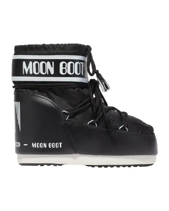 Moon Boot Classic Bicolor Lace-Up Short Snow Boots