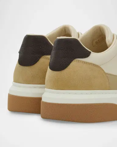 Ferragamo Men's Cassina Gancio Low-Top Sneakers | Thumbnail 3 Ferragamo Men's Cassina Gancio Low-Top Sneakers | Thumbnail 3