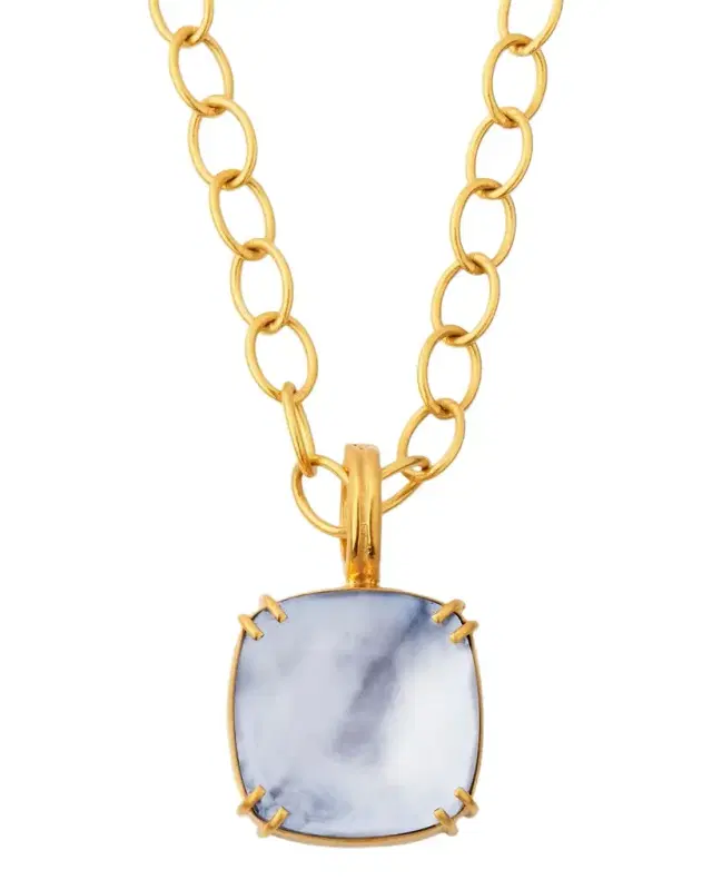 Very Peri Violet Femme Doublet Necklace
