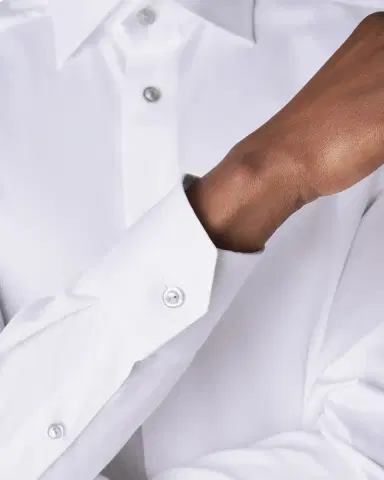 Eton Men's Slim Fit Twill Dress Shirt | Thumbnail 4