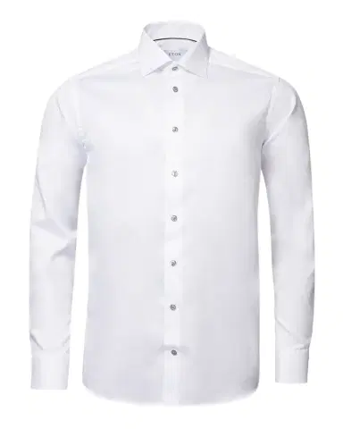 Eton Men's Slim Fit Twill Dress Shirt | Thumbnail 1
