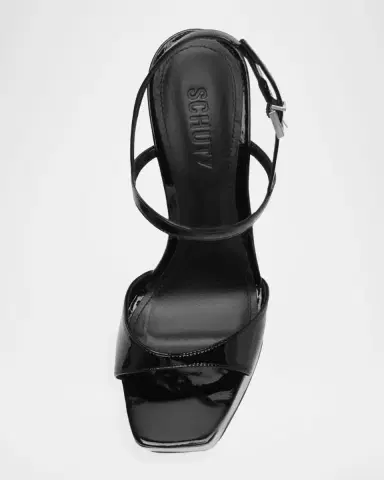 Schutz Arlene Patent Leather Platform Sandals | Thumbnail 3 Schutz Arlene Patent Leather Platform Sandals | Thumbnail 3