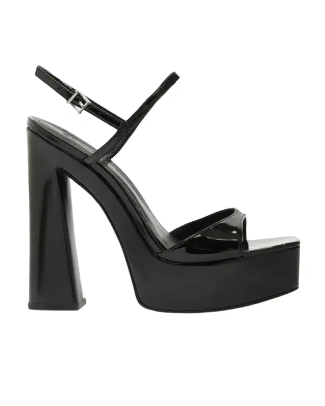 Schutz Arlene Patent Leather Platform Sandals