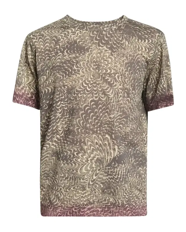 Dries Van Noten Men 's Hubba Printed Cotton T-Shirt