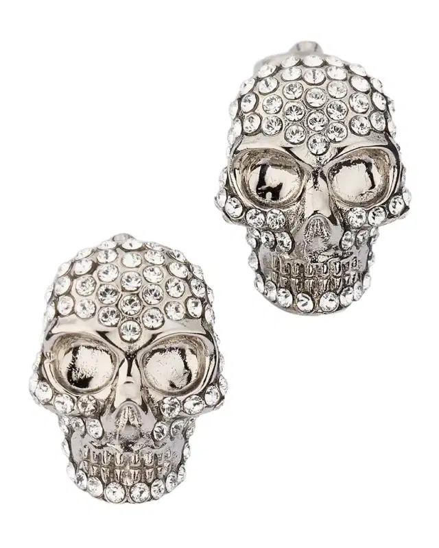 Pavé Crystal Stud Earrings