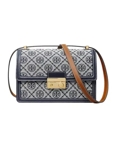 Tory Burch T Monogram Flap Canvas Shoulder Bag | Thumbnail 1