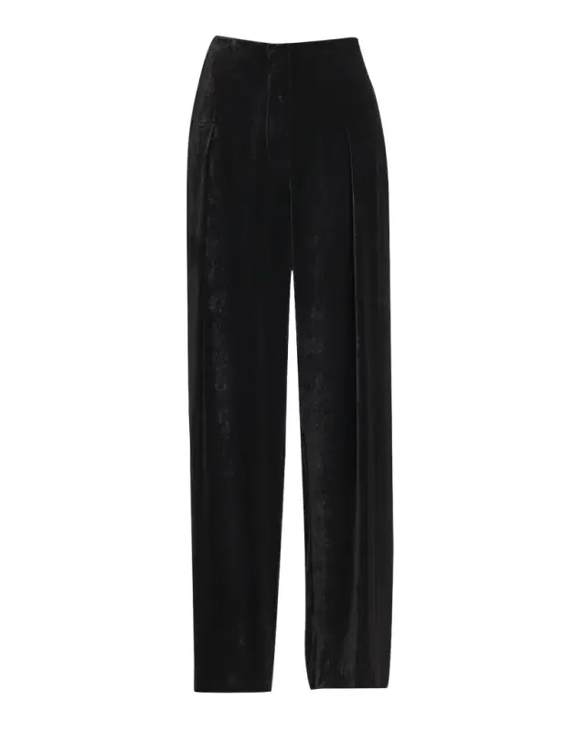 Golden Goose Journey Velvet-Effect Loose Pants