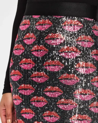 Le Superbe Liza Kiss Kiss Sequined Skirt | Thumbnail 5
