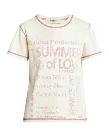 Golden Goose Journey-Print Gauze Jersey Short-Sleeve T-Shirt | Thumbnail 1 Golden Goose Journey-Print Gauze Jersey Short-Sleeve T-Shirt | Thumbnail 1