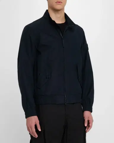 Stone Island Men's Ghost Bomber Jacket | Thumbnail 4 Stone Island Men's Ghost Bomber Jacket | Thumbnail 4