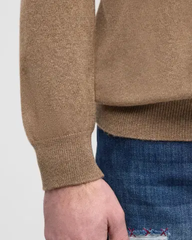 Kiton Men's Cashmere Quarter-Zip Sweater | Thumbnail 5