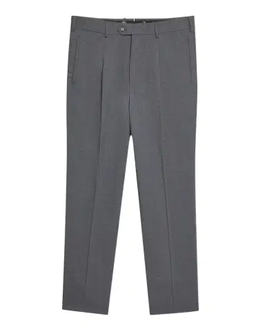 dunhill Men's Wool Single-Pleated Trousers | Thumbnail 1