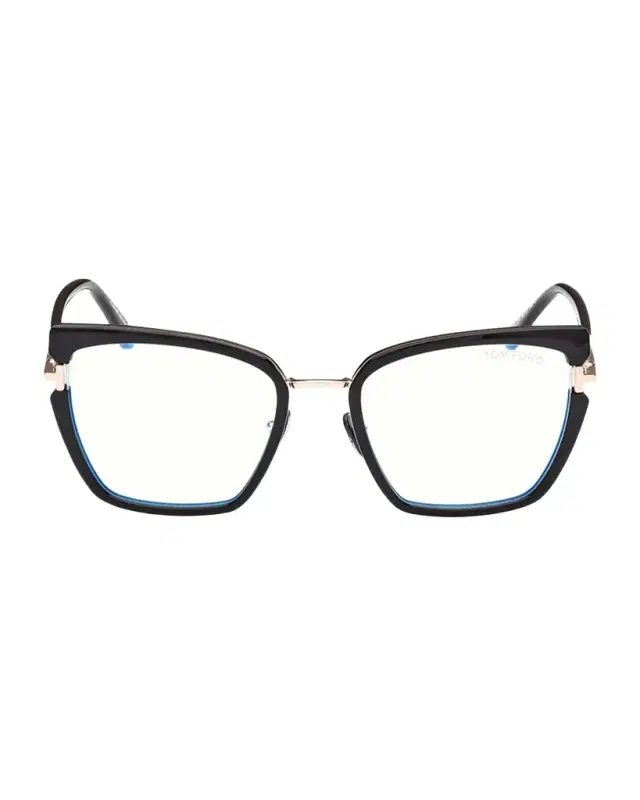 TOM FORD Blue-Light Acetate Butterfly Optical Glasses