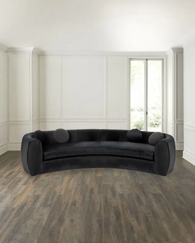 Haute House Carmen Velvet Sofa