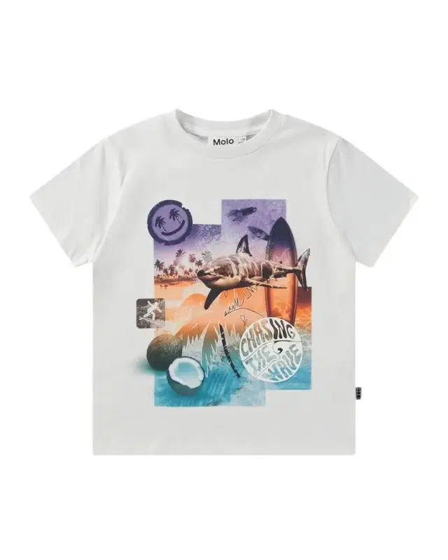 Boy 's Rame Collage Surf Short-Sleeve T-Shirt