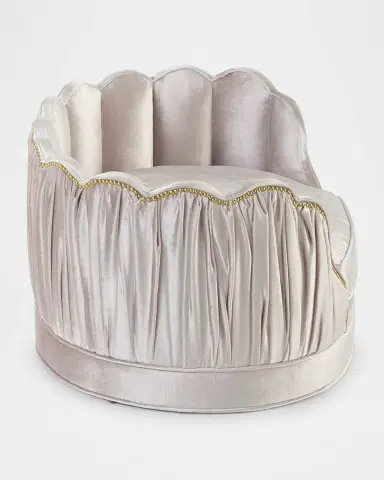 Haute House Lily Rose Velvet Pet Bed | Thumbnail 2