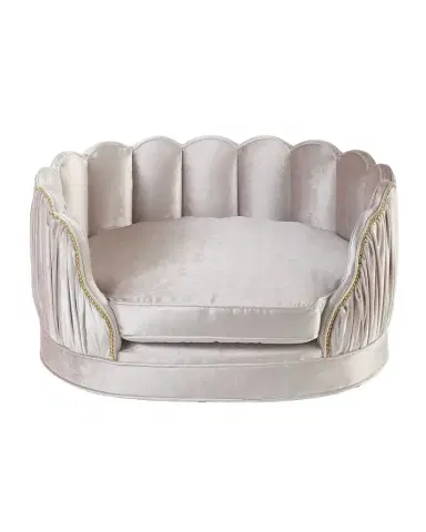 Haute House Lily Rose Velvet Pet Bed | Thumbnail 1