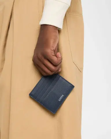 Loewe Men's Embossed Leather Bifold Wallet | Thumbnail 1