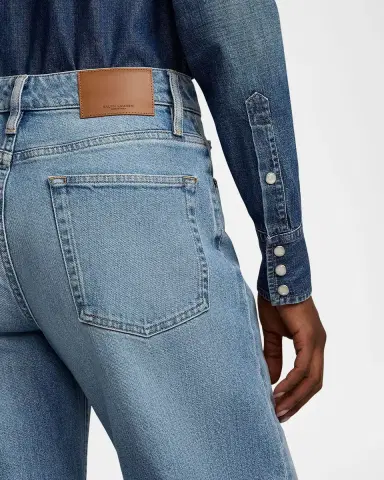 Ralph Lauren Collection Mercer Relaxed Wide-Leg Jeans | Thumbnail 6 Ralph Lauren Collection Mercer Relaxed Wide-Leg Jeans | Thumbnail 6