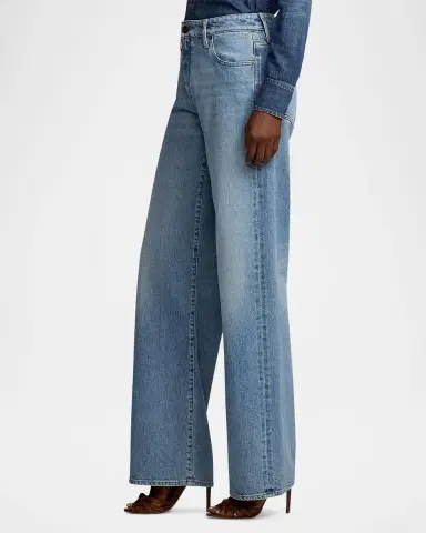 Ralph Lauren Collection Mercer Relaxed Wide-Leg Jeans | Thumbnail 7 Ralph Lauren Collection Mercer Relaxed Wide-Leg Jeans | Thumbnail 7