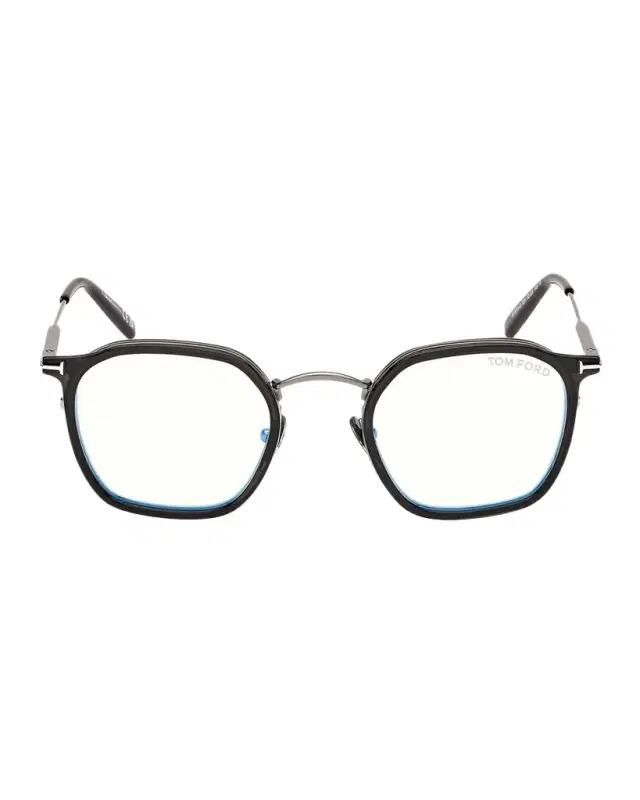 Men 's FT5974-BM Square Blue-Block Optical Frames