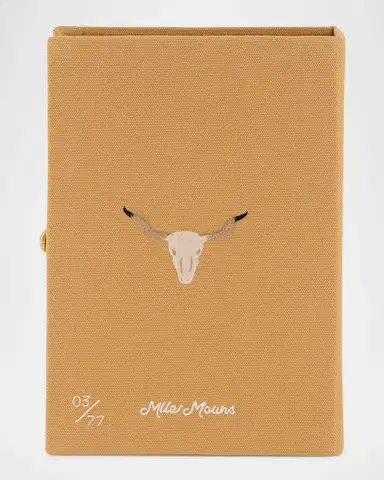 Olympia Le-Tan Howdy Cowgirl Hats Book Clutch Bag | Thumbnail 4 Olympia Le-Tan Howdy Cowgirl Hats Book Clutch Bag | Thumbnail 4