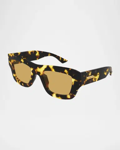 Bottega Veneta BV1357S Acetate Rectangle Sunglasses | Thumbnail 3 Bottega Veneta BV1357S Acetate Rectangle Sunglasses | Thumbnail 3