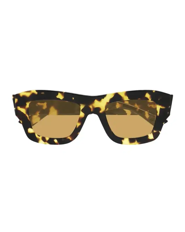 Bottega Veneta BV1357S Acetate Rectangle Sunglasses